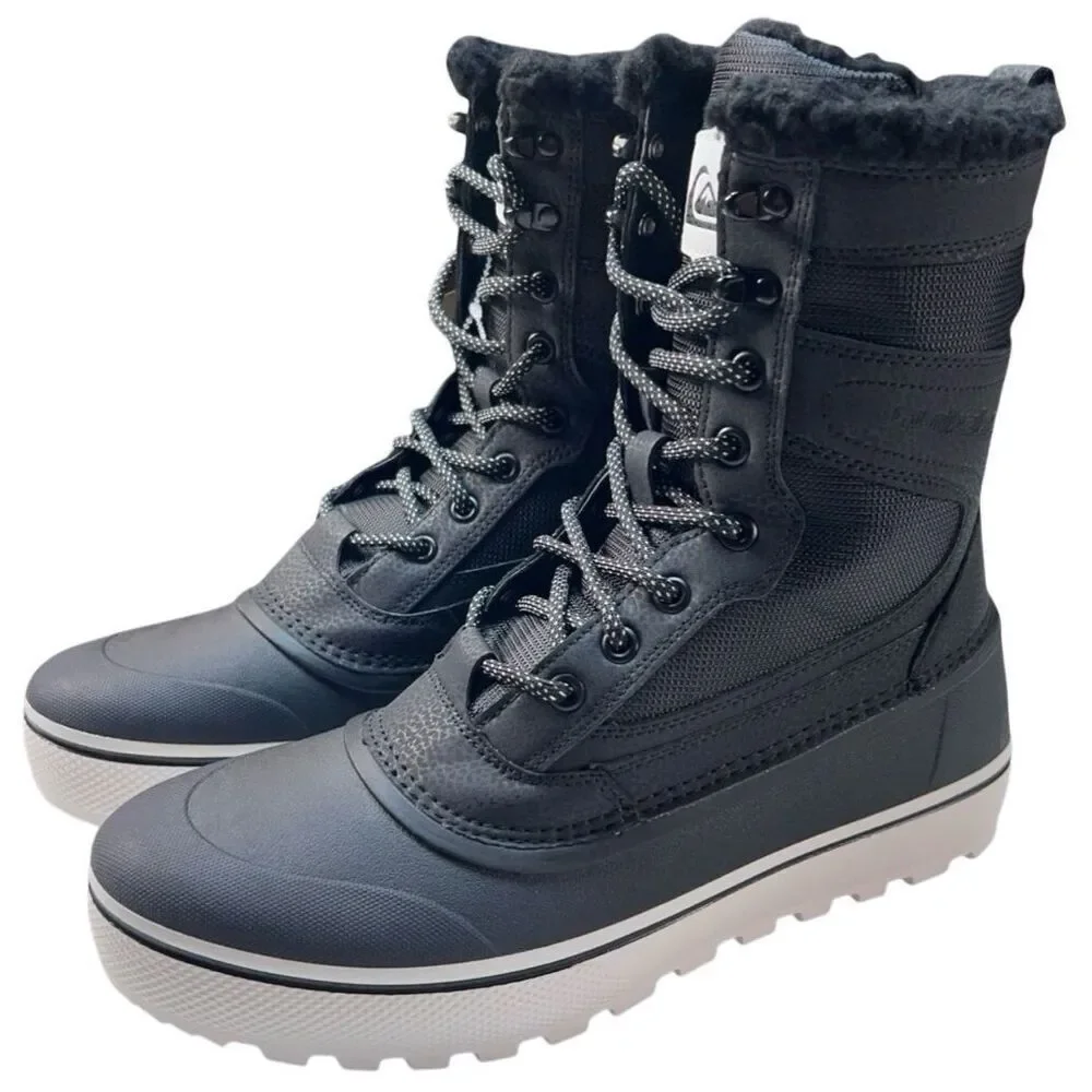 Quicksilver Sub Zero Hi Snowboot black Mens Size 9